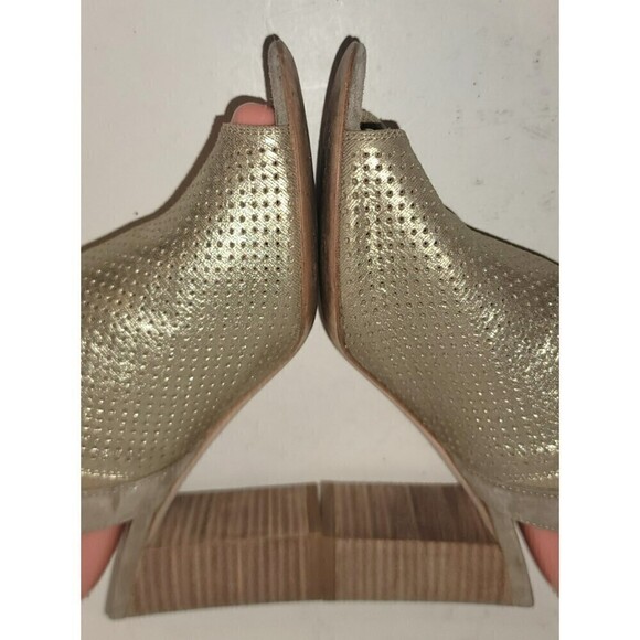 Van Eli Blanch Patino Charm Open Toe Bootie - Size 8.5 - Picture 8 of 12